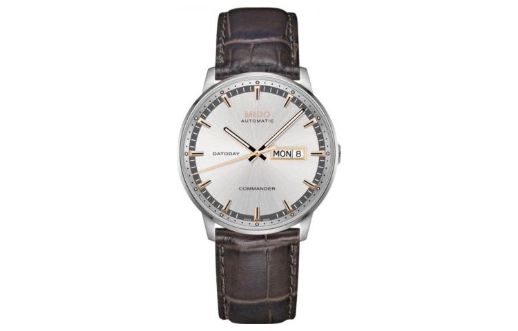 MIDO Часы Commander Automatic Mechanical Movement Unisex Watch 40mm Silver Dial Stainless Steel Case Leather Strap, Silver Dial
MIDO Часы Commander Automatic Mechanical Movement Unisex Watch 40mm Silver Dial Stainless Steel Case Leather Strap, Silver Dial