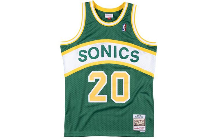 Майка баскетбольная Mitchell & Ness 'NBA Seattle Supersonics 94 Gary Payton' Hyper Hoops Swingman Mitchell Ness зеленая
Майка баскетбольная Mitchell & Ness 'NBA Seattle Supersonics 94 Gary Payton' Hyper Hoops Swingman Mitchell Ness зеленая