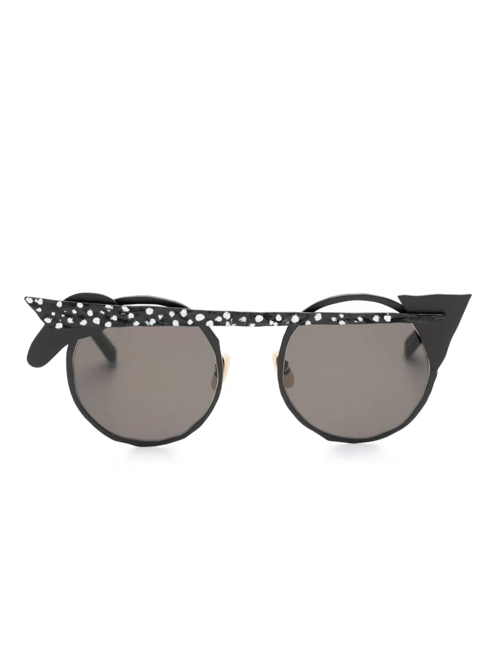 Солнцезащитные очки в мелкую точку Masahiromaruyama, черный
Солнцезащитные очки в мелкую точку Masahiromaruyama, черный