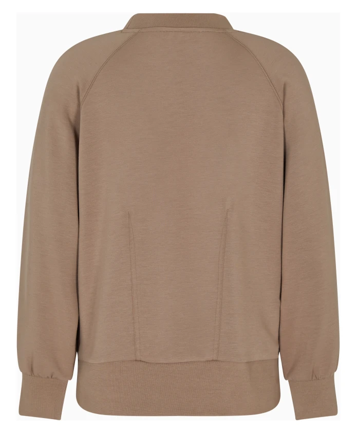 Толстовка с круглым вырезом и высоким воротником. Armani Exchange, коричневый
Толстовка с круглым вырезом и высоким воротником. Armani Exchange, коричневый