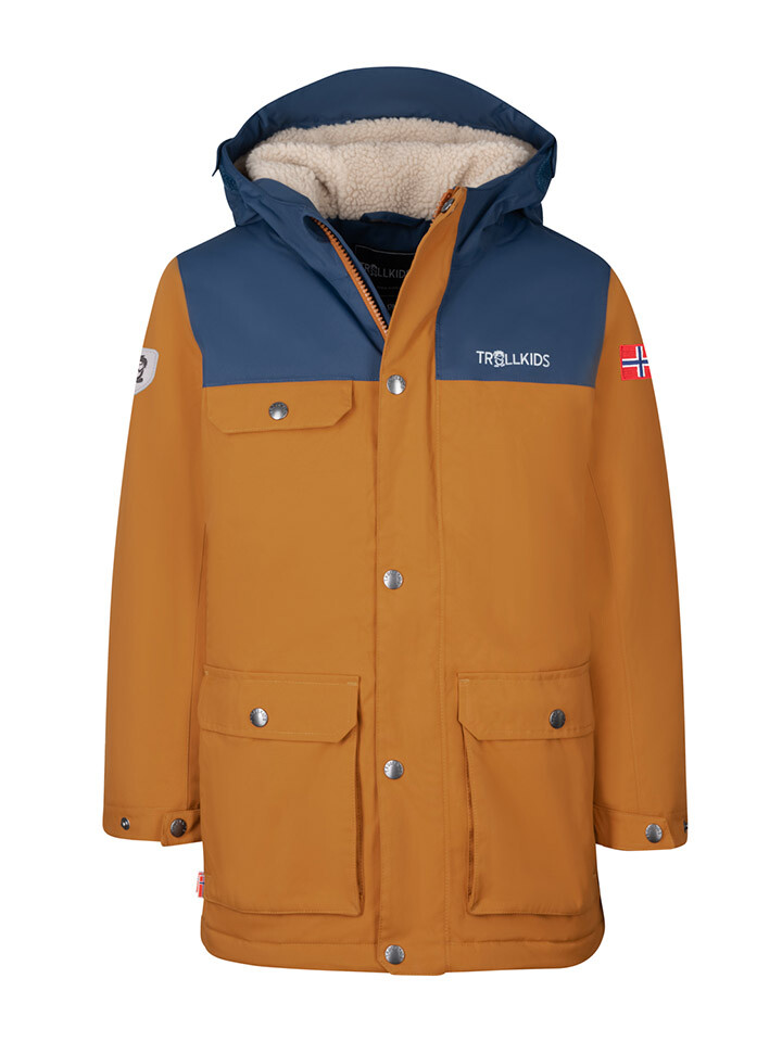 Парка Trollkids Gudvangen, цвет Hellbraun/Blau 
Парка Trollkids Gudvangen, цвет Hellbraun/Blau