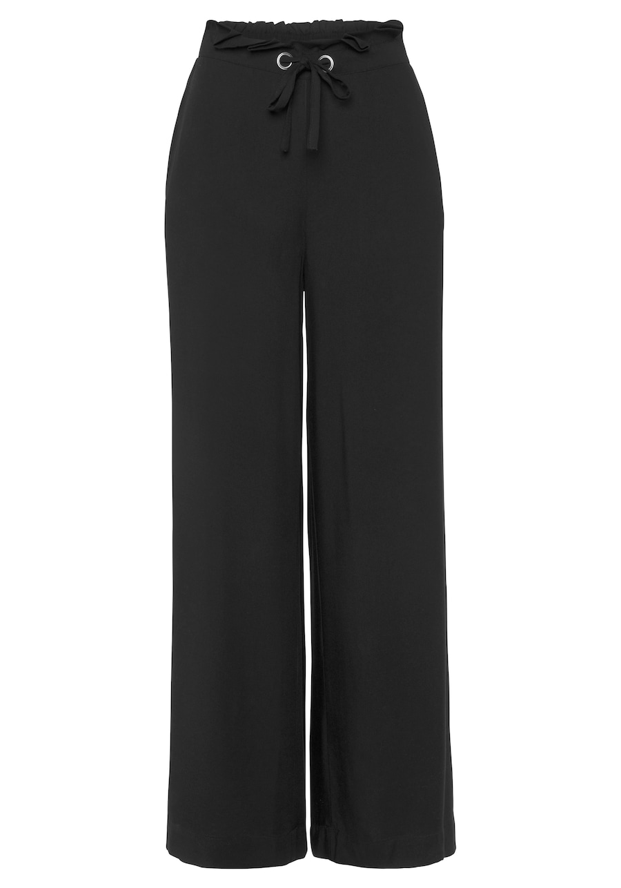 Брюки свободного кроя LASCANA, черный
Брюки свободного кроя LASCANA, черный