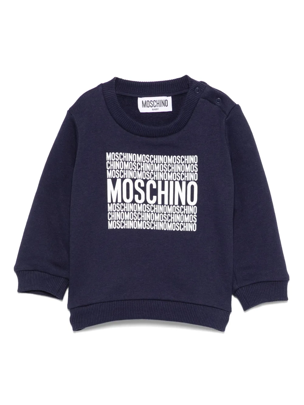 Толстовка с логотипом Moschino Kids, синий
Толстовка с логотипом Moschino Kids, синий