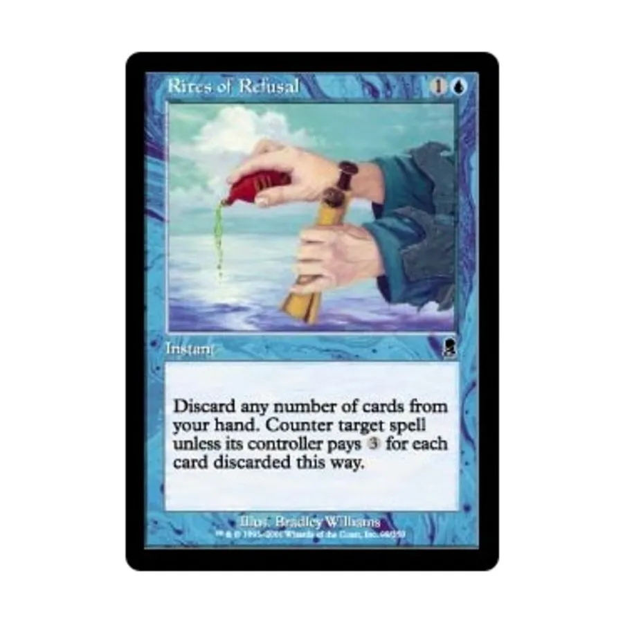 CCG Обряды отказа (С), MTG - Odyssey
CCG Обряды отказа (С), MTG - Odyssey