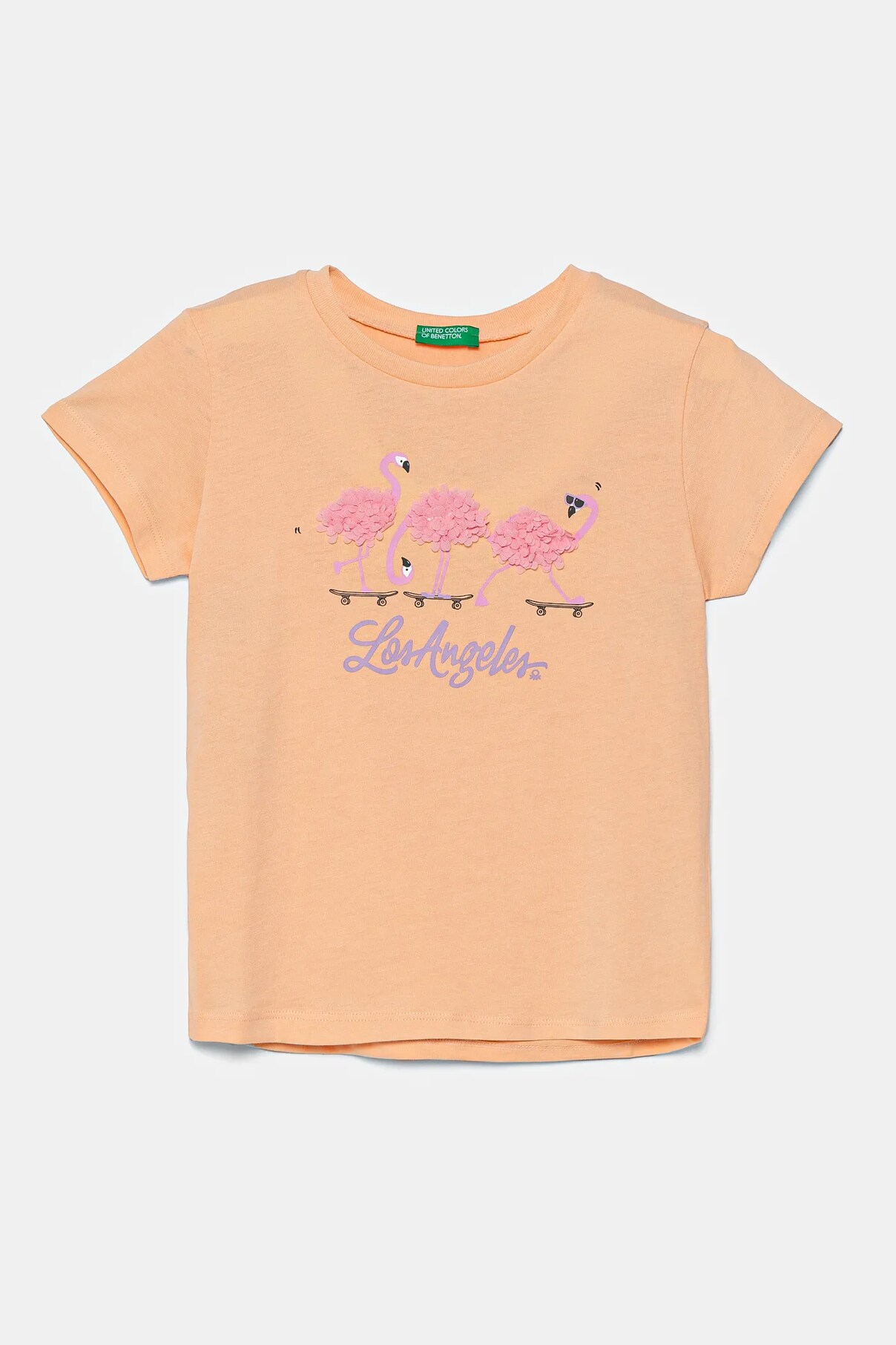 Футболка из хлопка для детей United Colors Of Benetton, оранжевый
Футболка из хлопка для детей United Colors Of Benetton, оранжевый