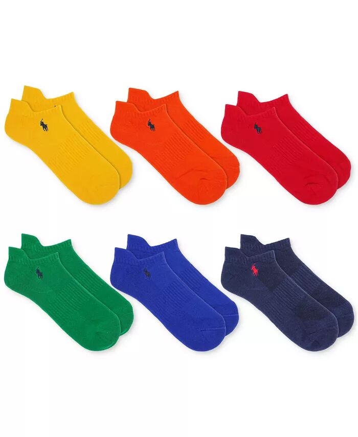 Мужские носки Performance Color Low Cut, 6 пар Polo Ralph Lauren, мультиколор
Мужские носки Performance Color Low Cut, 6 пар Polo Ralph Lauren, мультиколор