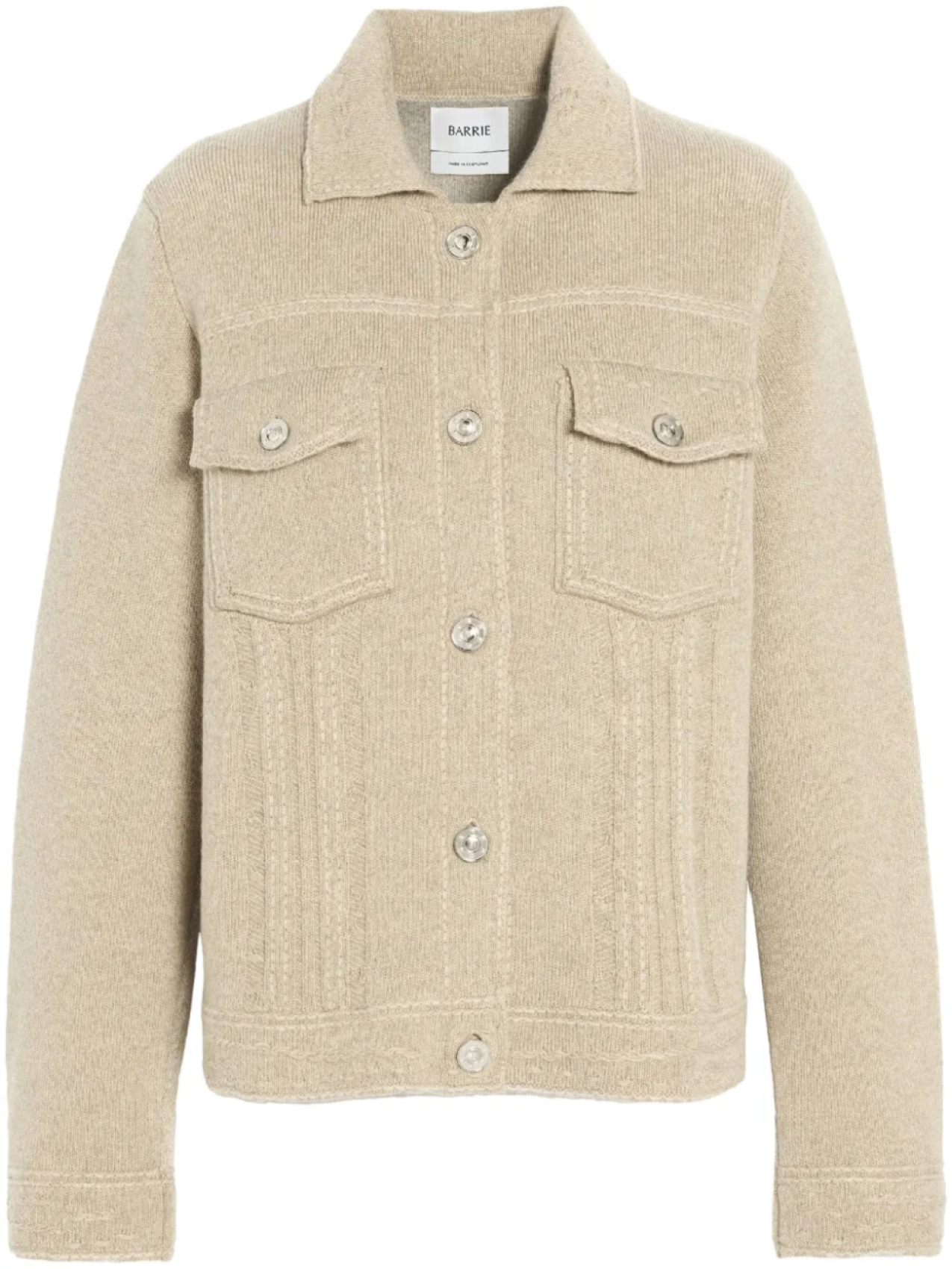 Barrie джинсовая куртка из смесового кашемира, нейтральный
Barrie джинсовая куртка из смесового кашемира, нейтральный