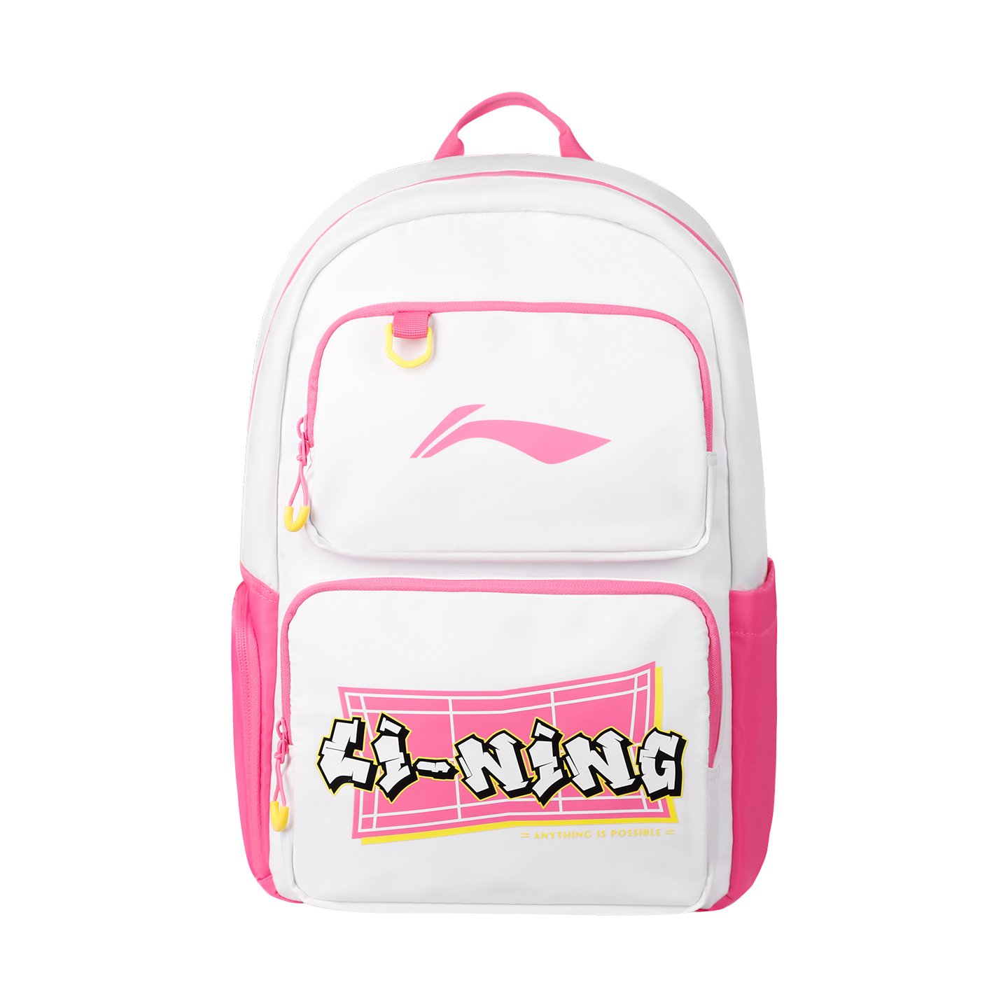 Рюкзак Li-Ning из полиэстера обычный женский белый розовый
Рюкзак Li-Ning из полиэстера обычный женский белый розовый