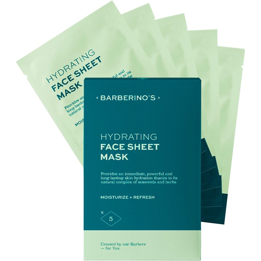 Маска для лица Barberino's Hydrating Face Sheet Mask, 5 x 28 ml
Маска для лица Barberino's Hydrating Face Sheet Mask, 5 x 28 ml