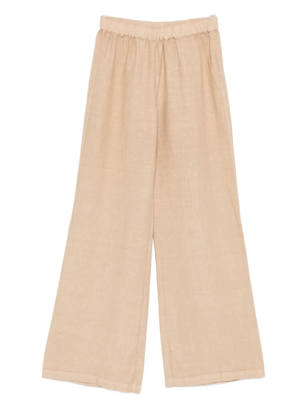 Льняные брюки с эластичной талией 120% Lino, нейтральный 
Льняные брюки с эластичной талией 120% Lino, нейтральный