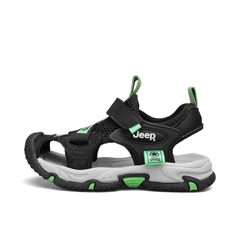 Антиударные, устойчивые к истиранию и дышащие низкие сандалии для детей Jeep, черный
Антиударные, устойчивые к истиранию и дышащие низкие сандалии для детей Jeep, черный