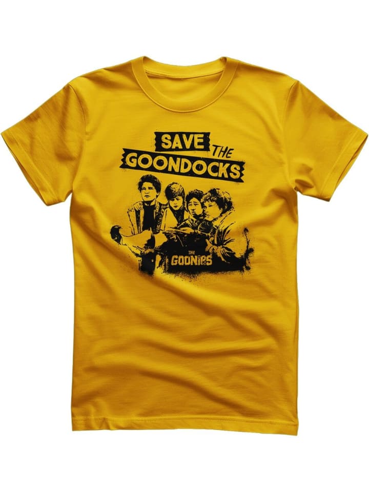 The Goonies Футболка "Save The Goondocks T-Shirt" золотого цвета, Золотой, The Goonies Футболка "Save The Goondocks T-Shirt" золотого цвета
The Goonies Футболка "Save The Goondocks T-Shirt" золотого цвета, Золотой, The Goonies Футболка "Save The Goondocks T-Shirt" золотого цвета
