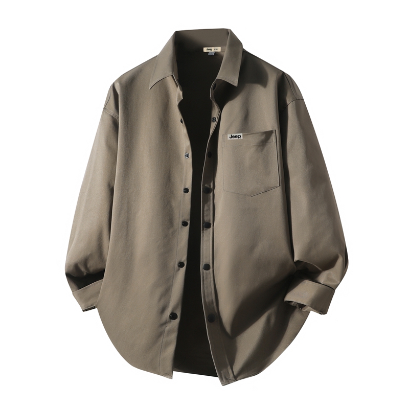 Рубашка мужская Lapel Moderate Jeep, серый коричневый
Рубашка мужская Lapel Moderate Jeep, серый коричневый