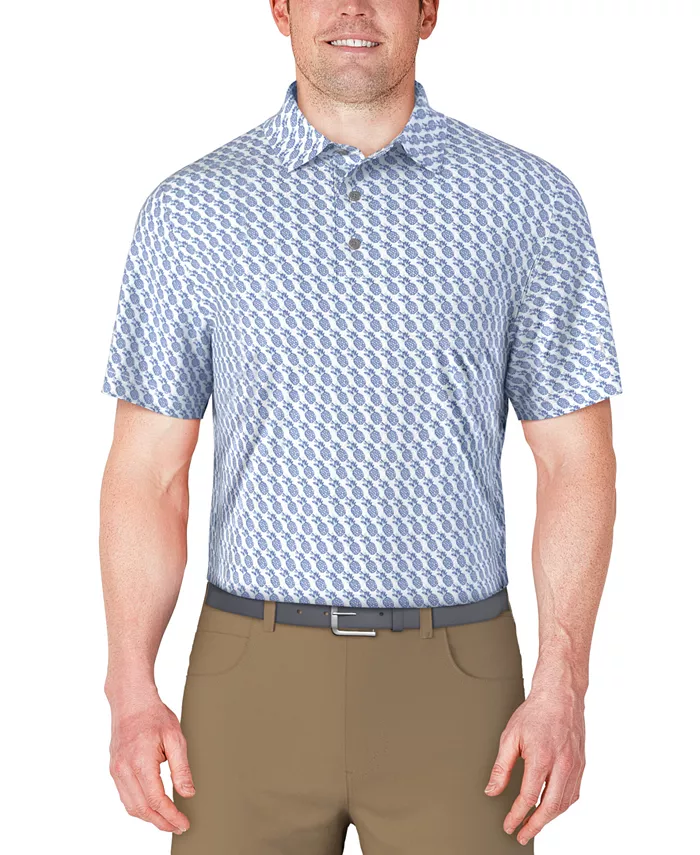 Мужская поло для гольфа с коротким рукавом и принтом ананасов PGA TOUR, белый
Мужская поло для гольфа с коротким рукавом и принтом ананасов PGA TOUR, белый