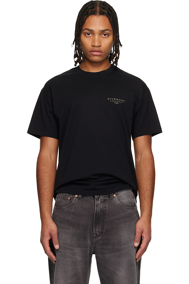 Хлопковая футболка с принтом "givenchy", черный
Хлопковая футболка с принтом "givenchy", черный
