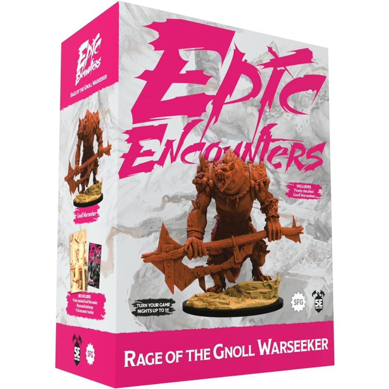 Ролевая игра Epic Encounters: Rage of the Gnoll Warseeker (5E)
Ролевая игра Epic Encounters: Rage of the Gnoll Warseeker (5E)
