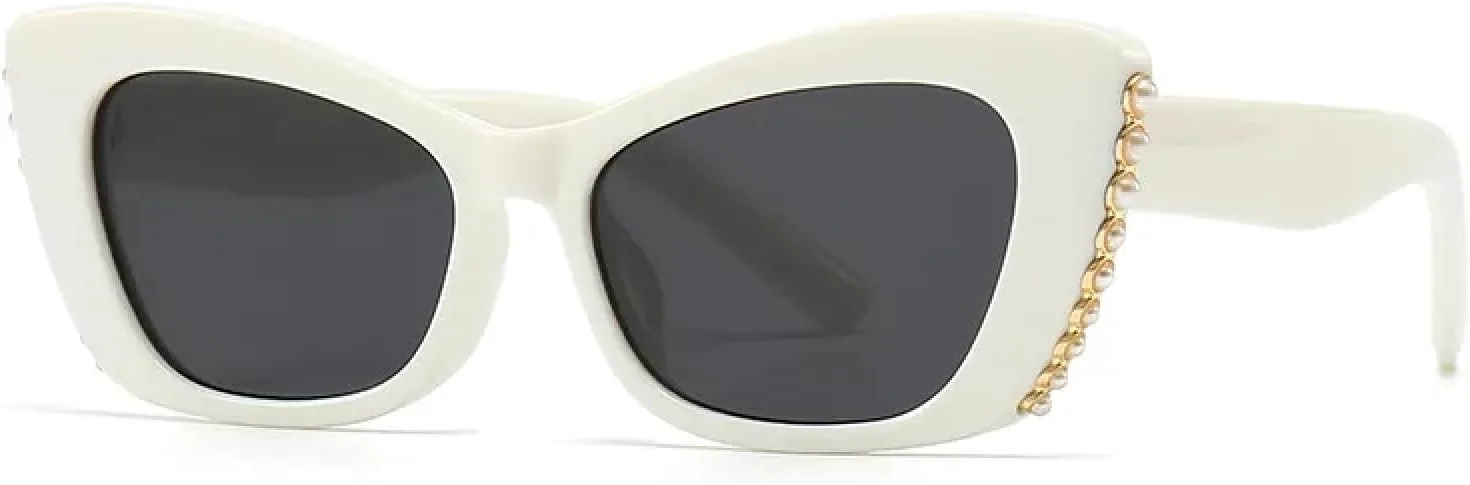 Сексуальные солнцезащитные очки «кошачий глаз» для женщин и мужчин, модные, роскошные, винтажные, панк, дорожные, с защитой от УФ-излучения UV400 TVTBBVV, White Black
Сексуальные солнцезащитные очки «кошачий глаз» для женщин и мужчин, модные, роскошные, винтажные, панк, дорожные, с защитой от УФ-излучения UV400 TVTBBVV, White Black