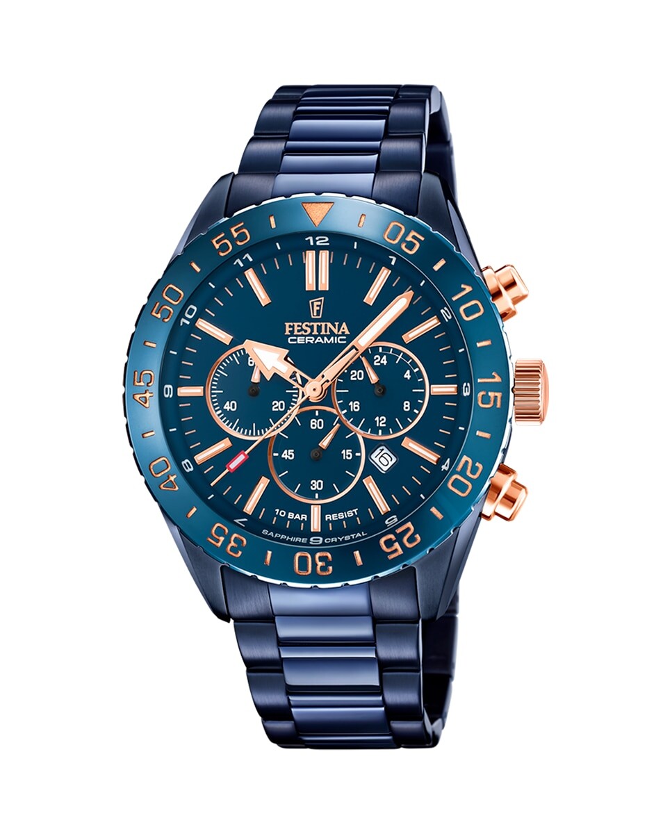 F20576/1 Мужские керамические часы из стали Festina, синий
F20576/1 Мужские керамические часы из стали Festina, синий