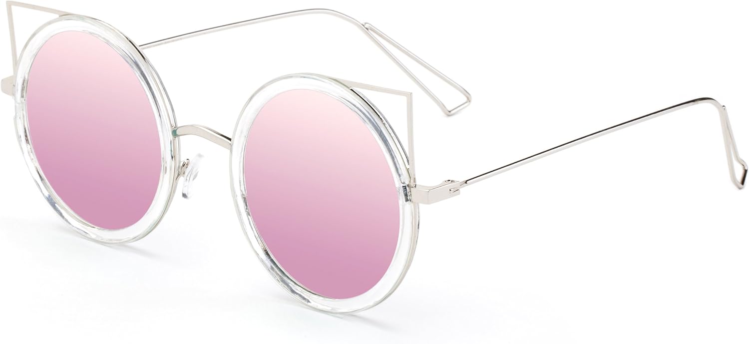 «Карина» — новые модные солнцезащитные очки в форме «кошачьего глаза», полупрозрачные, необычного, увеличенного размера, для женщин Newbee Fashion Sunglasses, Pink/Clear
«Карина» — новые модные солнцезащитные очки в форме «кошачьего глаза», полупрозрачные, необычного, увеличенного размера, для женщин Newbee Fashion Sunglasses, Pink/Clear