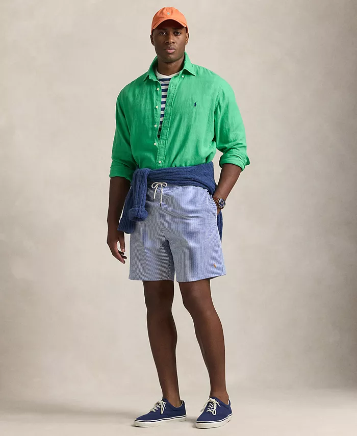 Мужские плавки для плавания Big & Tall Traveler Classic Polo Ralph Lauren, синий
Мужские плавки для плавания Big & Tall Traveler Classic Polo Ralph Lauren, синий