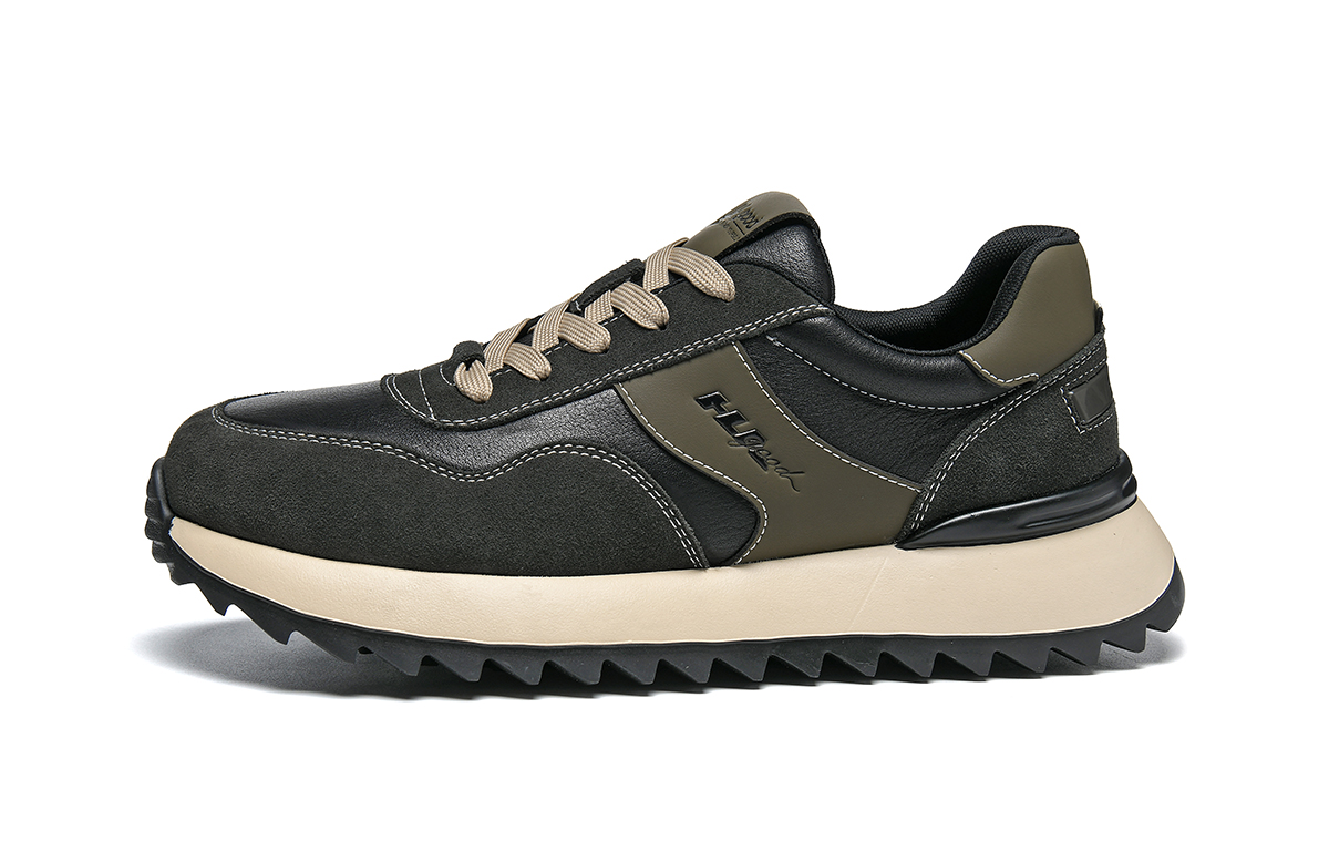 HLA Повседневные туфли мужские низкие, черные, зеленые/черно-оранжевые
HLA Повседневные туфли мужские низкие, черные, зеленые/черно-оранжевые