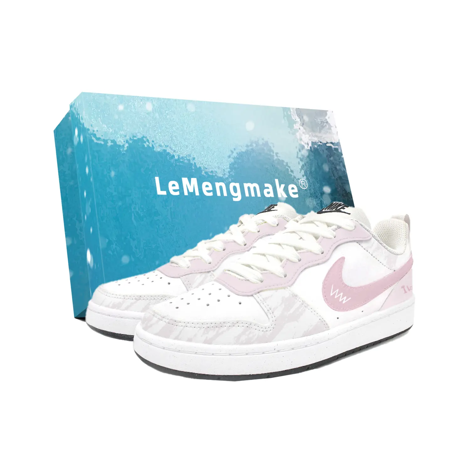 Nike Court Borough Color Fluid Breathable низкие детские скейтбординг кроссовки White
Nike Court Borough Color Fluid Breathable низкие детские скейтбординг кроссовки White