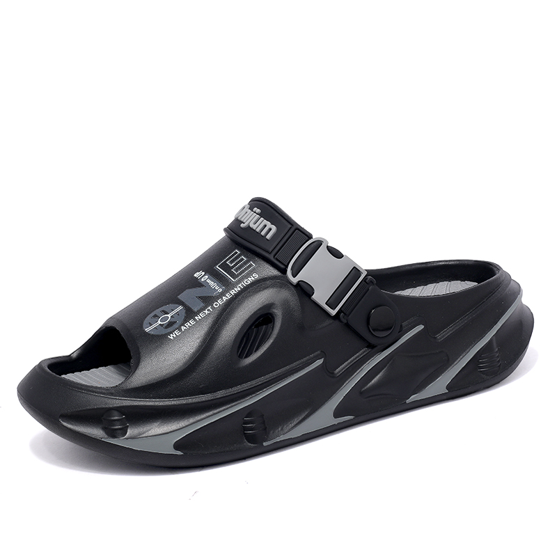 NANJIREN Пляжные сандалии унисекс черные серые, цвет Black Gray
NANJIREN Пляжные сандалии унисекс черные серые, цвет Black Gray