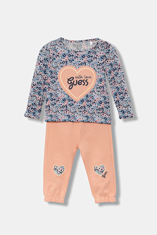 Комплект для новорожденного Guess, оранжевый
Комплект для новорожденного Guess, оранжевый