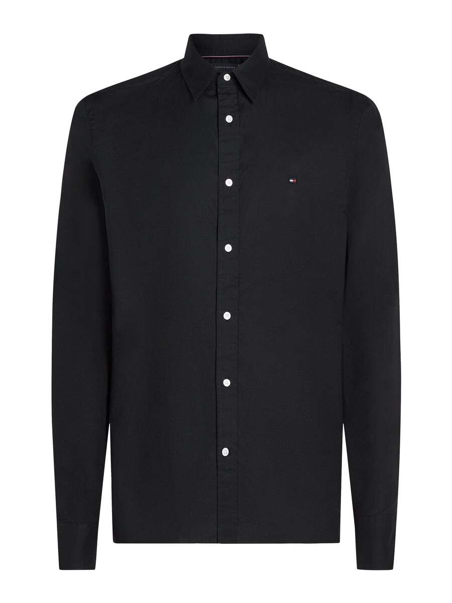 Приталенная рубашка на пуговицах TOMMY HILFIGER, черный
Приталенная рубашка на пуговицах TOMMY HILFIGER, черный