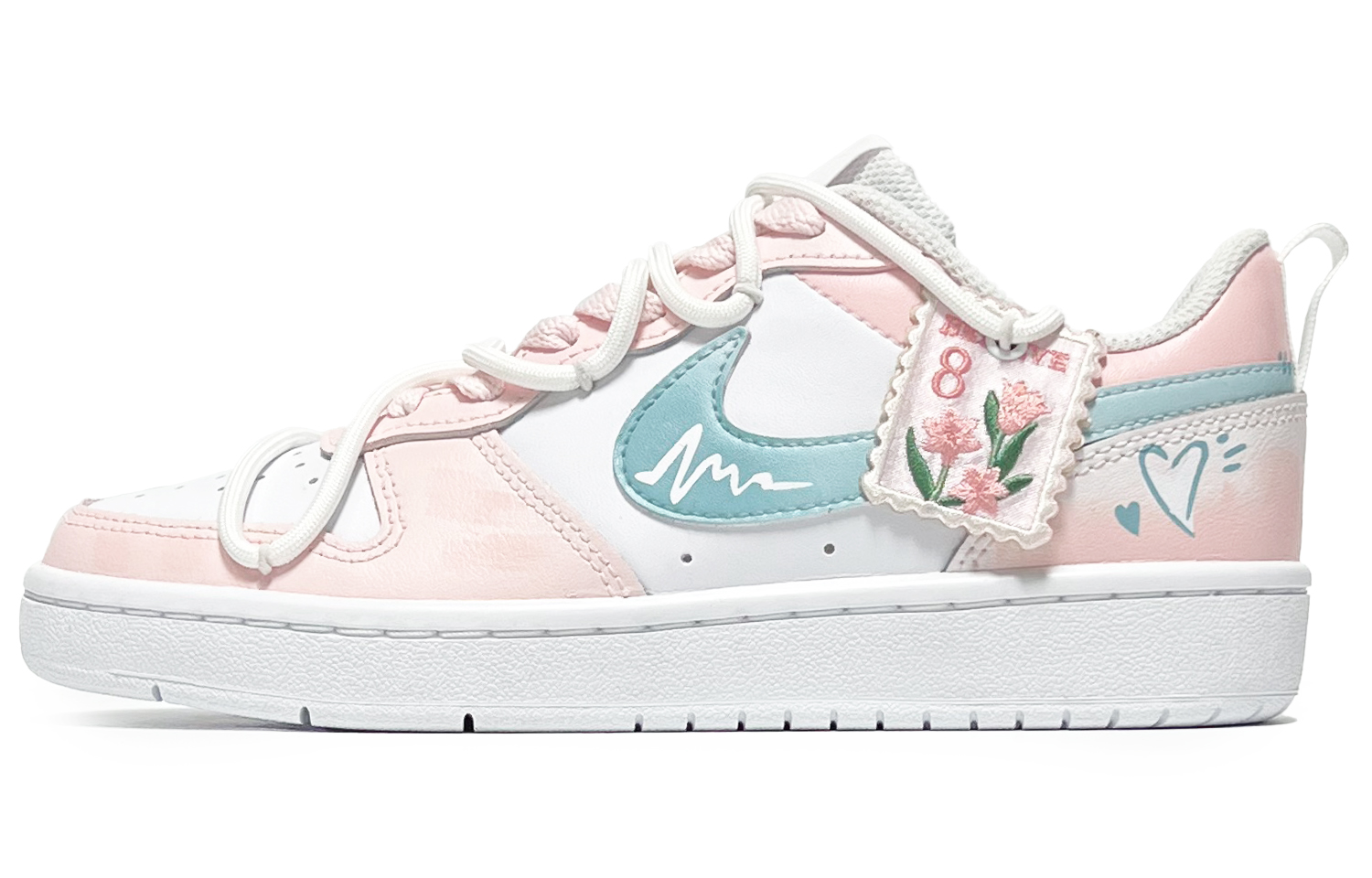 Nike Кроссовки для скейтбординга Court Borough Low 2 Low Top розово-белые подростковые
Nike Кроссовки для скейтбординга Court Borough Low 2 Low Top розово-белые подростковые