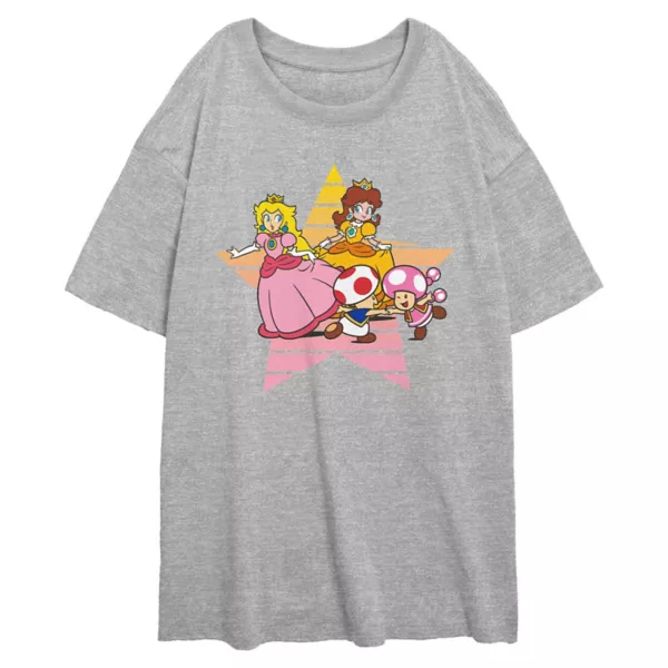 Футболка с принтом «Super Mario Bros. Princess Peach and Friends» от Juniors Licensed Character, серый
Футболка с принтом «Super Mario Bros. Princess Peach and Friends» от Juniors Licensed Character, серый