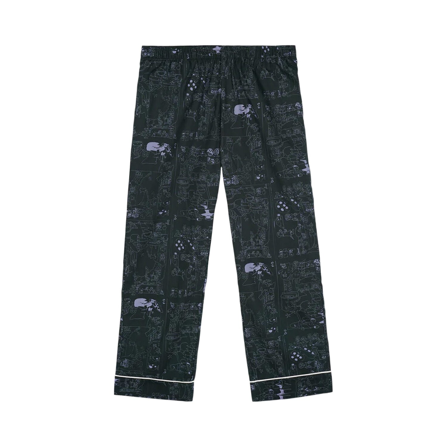 Нижняя часть пижамы Brain Dead Hedgehog, цвет Зеленый лес
Нижняя часть пижамы Brain Dead Hedgehog, цвет Зеленый лес