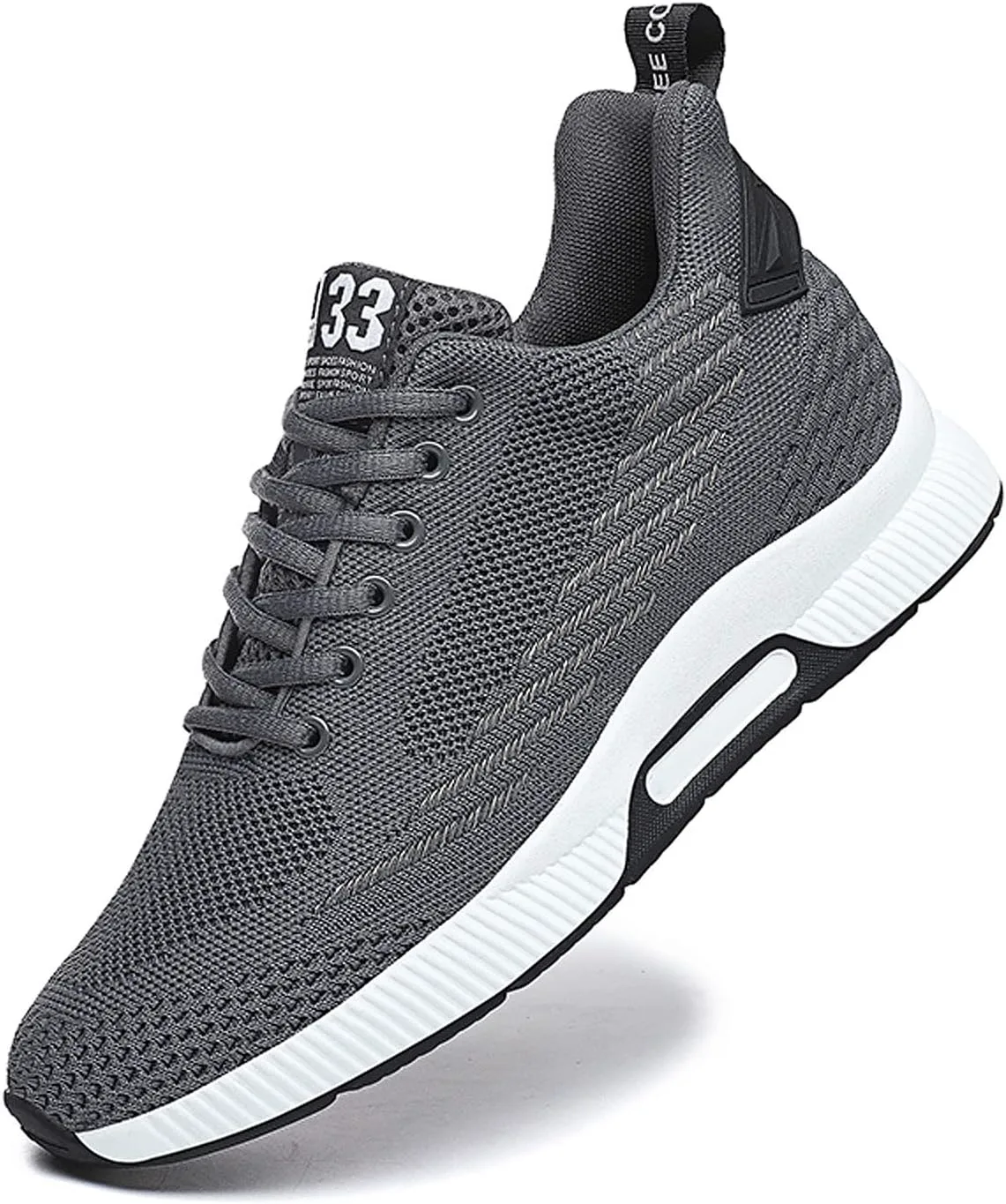 Кроссовки FLIOZY с подъемом на 6 см для мужчин, невидимая вставка для увеличения роста, спортивные кроссовки на шнуровке, повседневная обувь для прогулок, серый
Кроссовки FLIOZY с подъемом на 6 см для мужчин, невидимая вставка для увеличения роста, спортивные кроссовки на шнуровке, повседневная обувь для прогулок, серый