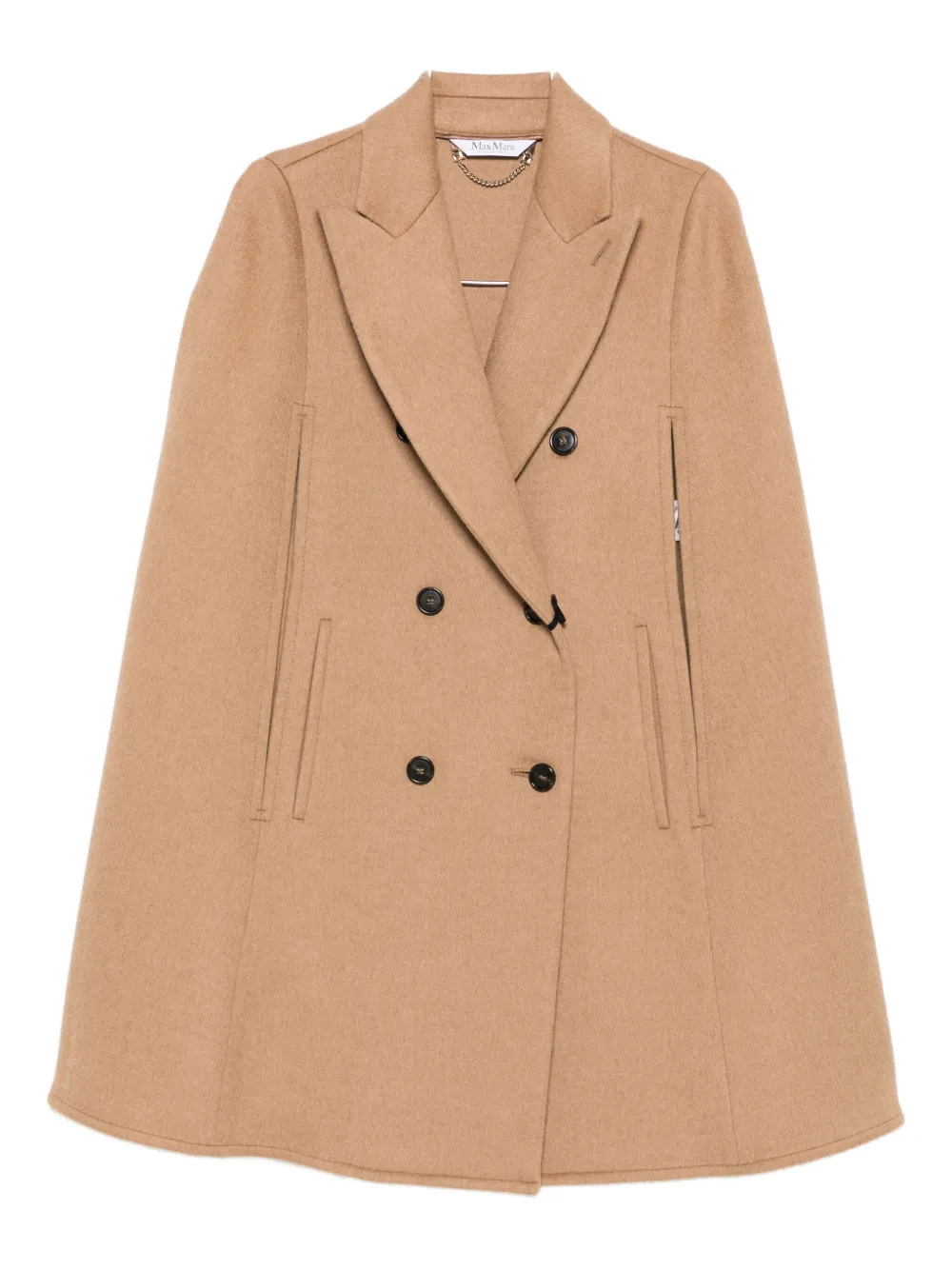 Шерстяное двубортное пальто Max Mara, коричневый
Шерстяное двубортное пальто Max Mara, коричневый