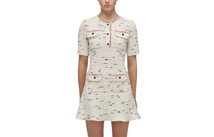 Self-portrait Платье с коротким рукавом Self portrait SS22 женское белое смешанных цветов
Self-portrait Платье с коротким рукавом Self portrait SS22 женское белое смешанных цветов