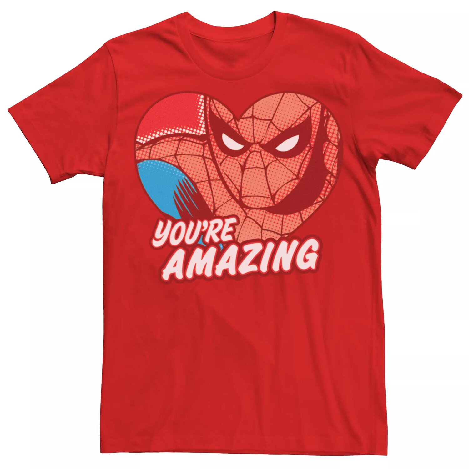 Мужская футболка с рисунком «Человек-паук» в стиле ретро Marvel Amazing Heart Licensed Character
Мужская футболка с рисунком «Человек-паук» в стиле ретро Marvel Amazing Heart Licensed Character