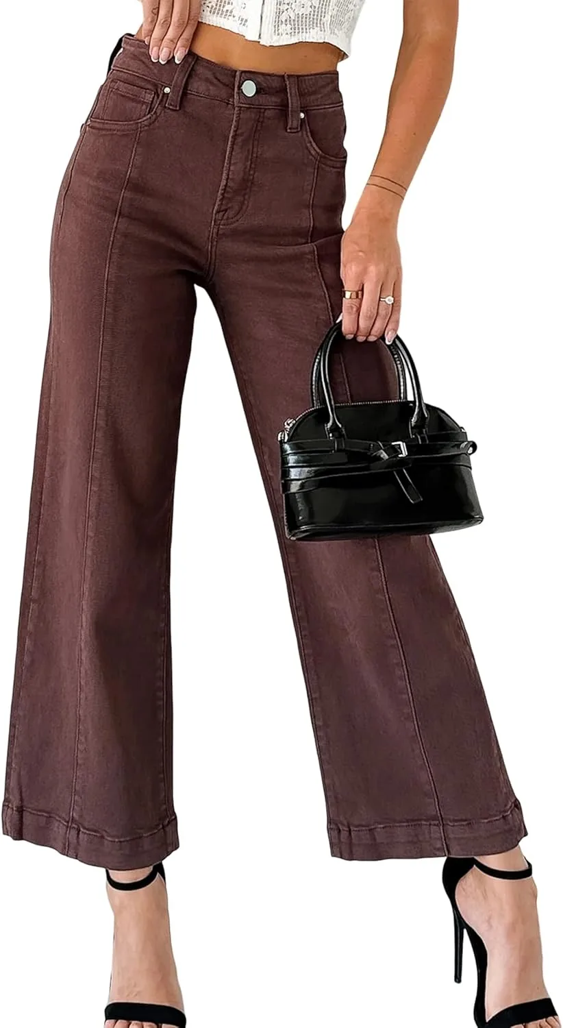 Джинсы женские Apricot с центральным швом широкие укороченные Loricete
Джинсы женские Apricot с центральным швом широкие укороченные Loricete