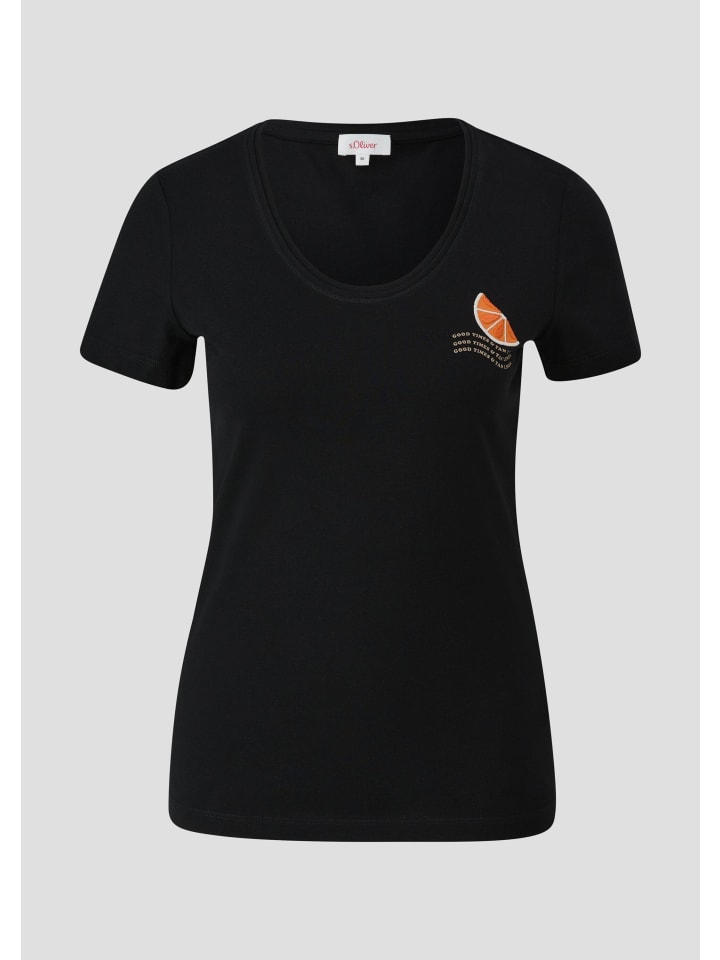 s.Oliver Футболка цвета 99D0_черный
s.Oliver Футболка цвета 99D0_черный