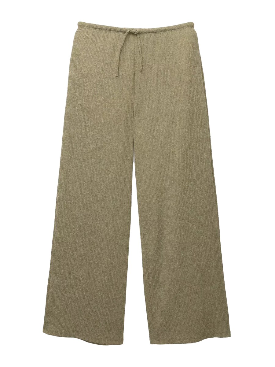 Широкие брюки Pull&Bear, хаки
Широкие брюки Pull&Bear, хаки