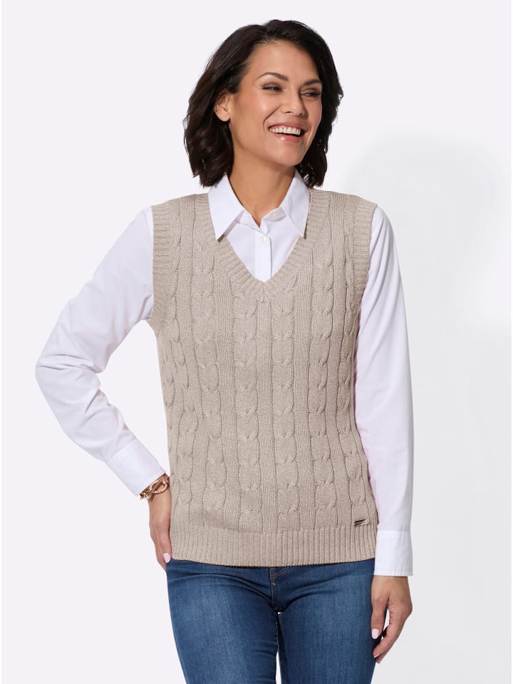 WITT WEIDEN Пуловер цвета кунжутно-кремового меланжа
WITT WEIDEN Пуловер цвета кунжутно-кремового меланжа