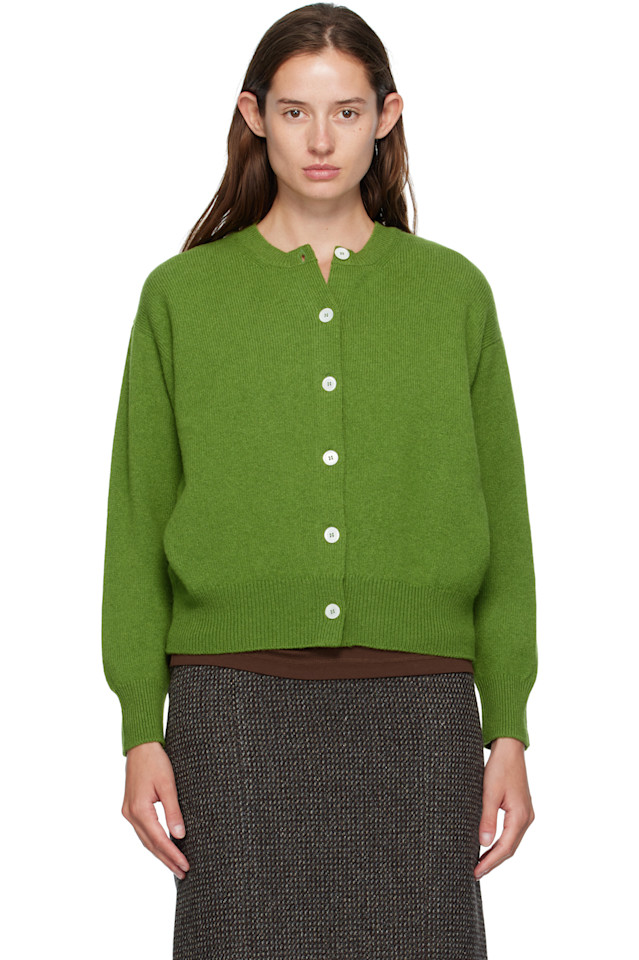 Кардиган Ада с круглым вырезом &Daughter, зеленый
Кардиган Ада с круглым вырезом &Daughter, зеленый