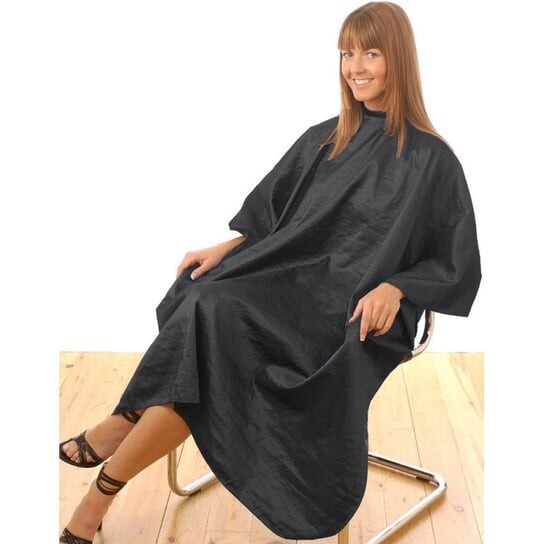 Инструменты для волос Парикмахерская универсальная накидка черная, Hair Tools 
Инструменты для волос Парикмахерская универсальная накидка черная, Hair Tools