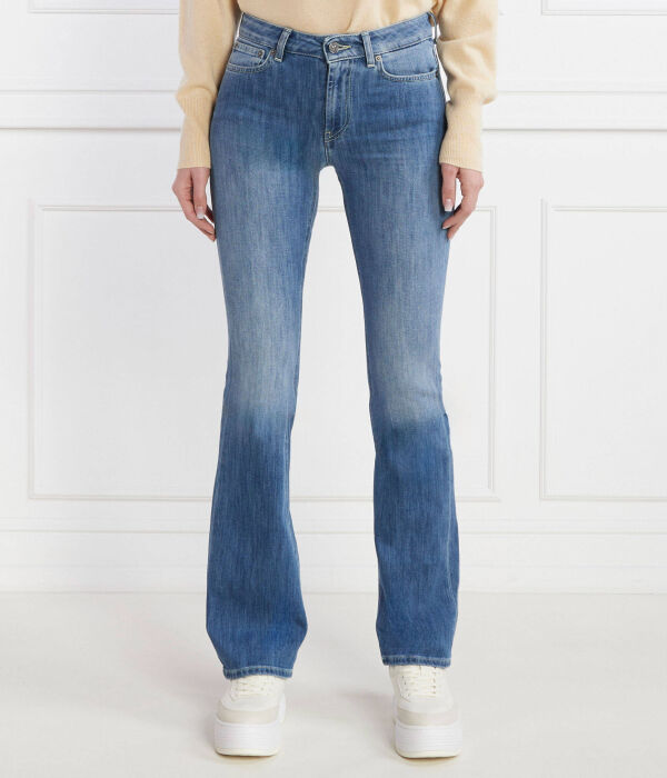 Джинсы женские Dondup - Made In Italy Newlola клеш с эффектом потертости, синий
Джинсы женские Dondup - Made In Italy Newlola клеш с эффектом потертости, синий