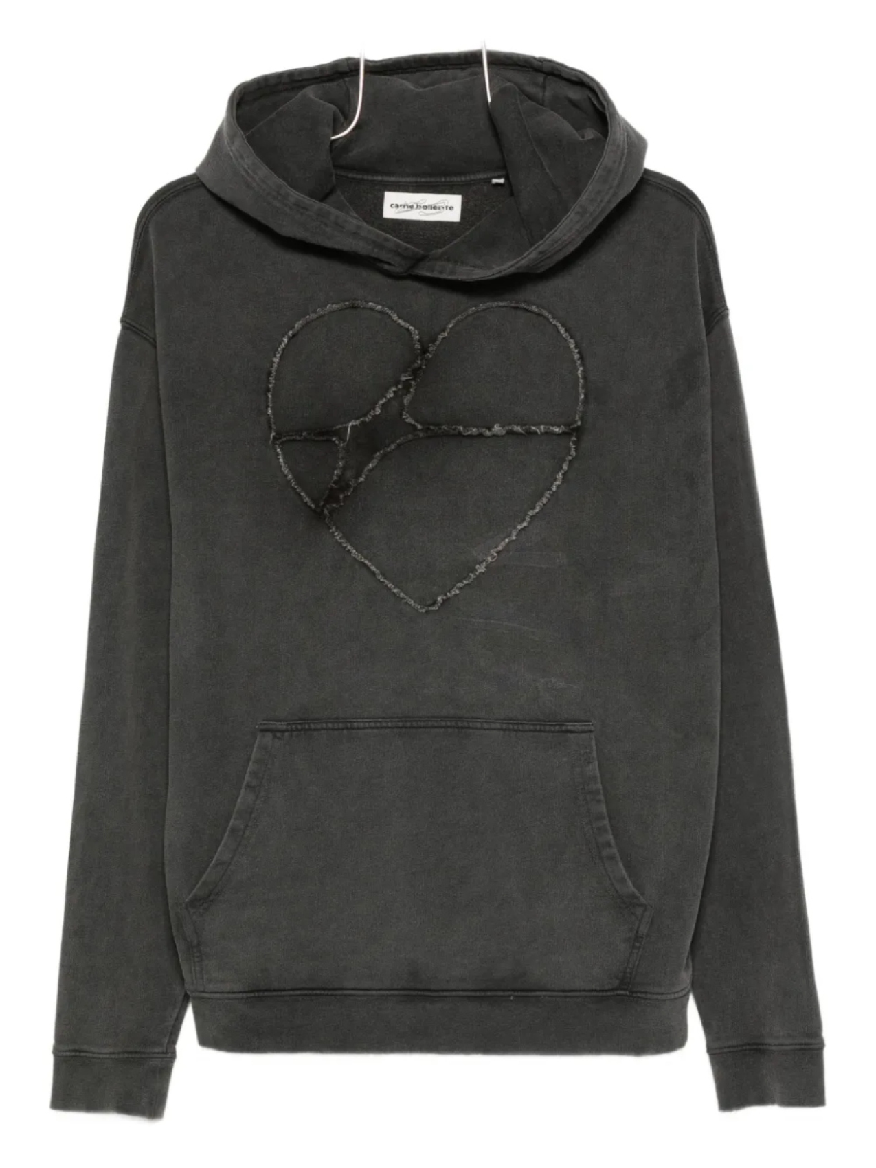 CARNE BOLLENTE Heartbreaker толстовка с потертостями, серый
CARNE BOLLENTE Heartbreaker толстовка с потертостями, серый