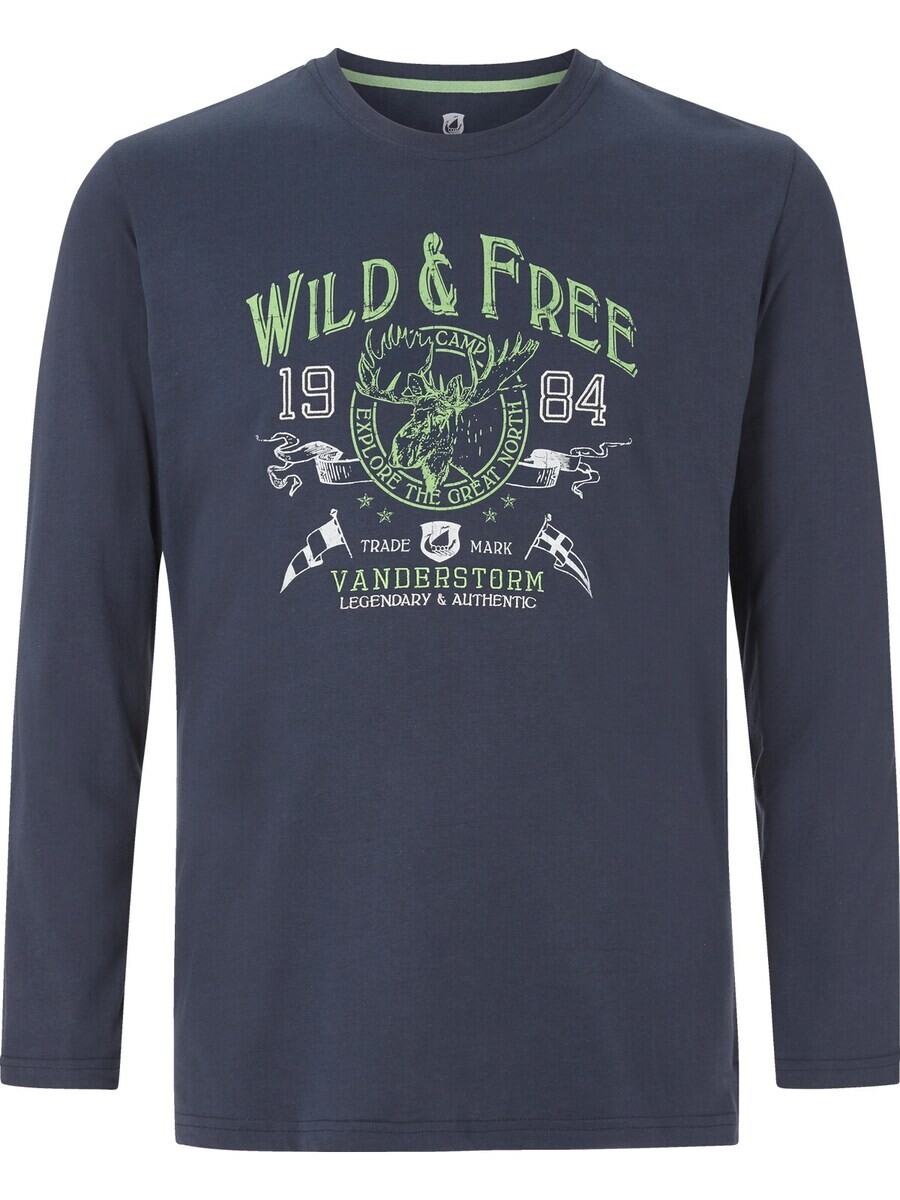 Лонгслив Jan Vanderstorm Shirt Staaf, синий
Лонгслив Jan Vanderstorm Shirt Staaf, синий