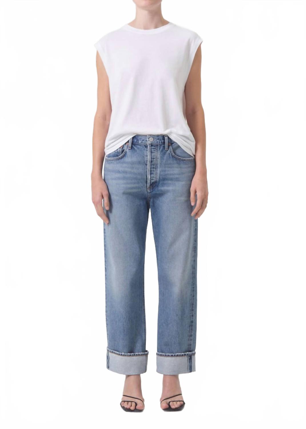 Джинсы с заниженной талией и прямыми штанинами в цвете инвеншн AGOLDE, Invention
Джинсы с заниженной талией и прямыми штанинами в цвете инвеншн AGOLDE, Invention