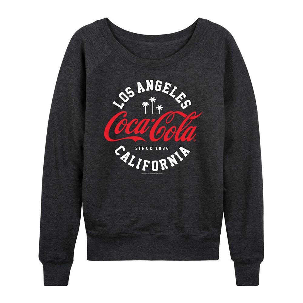 Женский легкий свитшот из френч-терри Coca-Cola Los Angeles Licensed Character, цвет Heather Charcoal
Женский легкий свитшот из френч-терри Coca-Cola Los Angeles Licensed Character, цвет Heather Charcoal