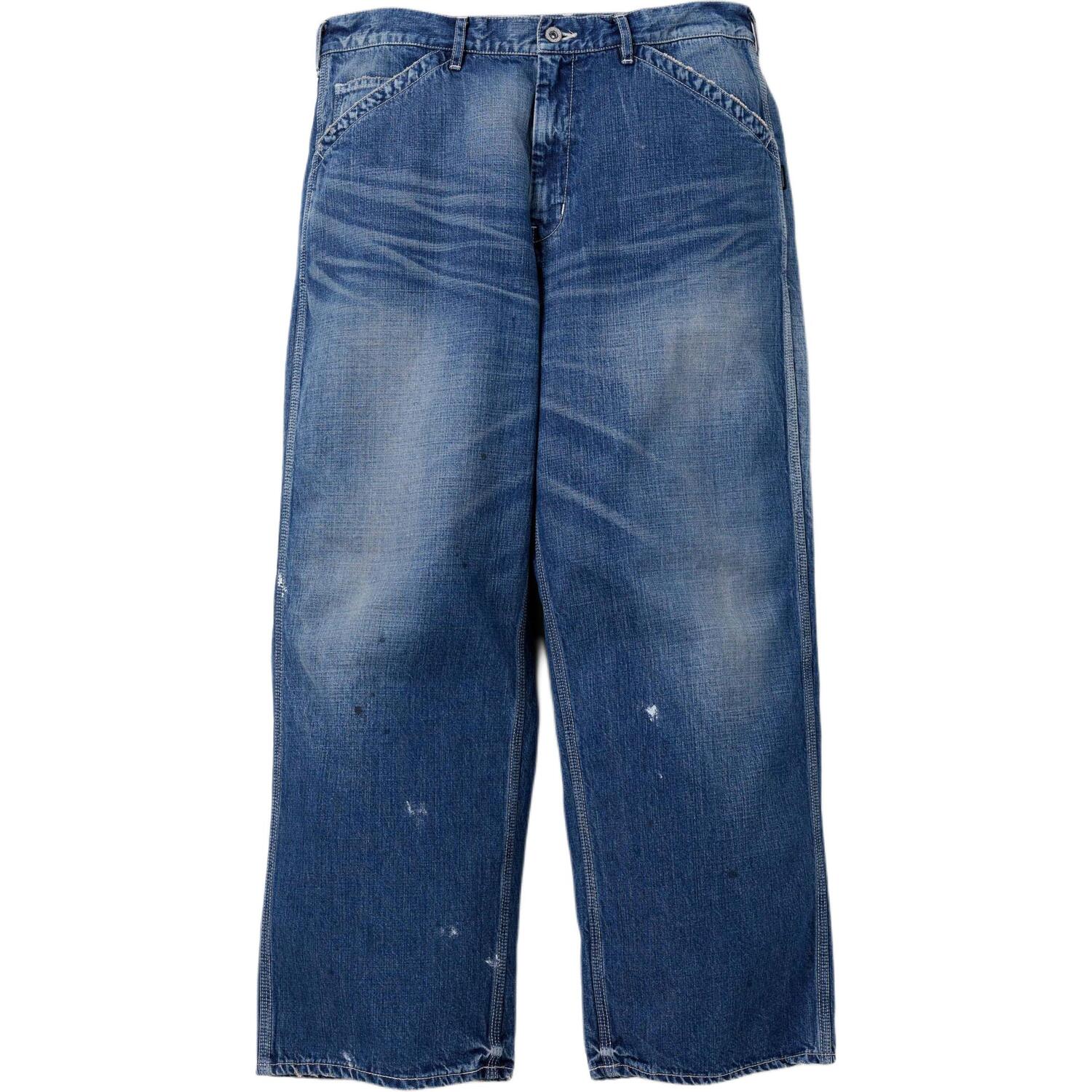 Потертые джинсовые утилити брюки NEIGHBORHOOD, синий
Потертые джинсовые утилити брюки NEIGHBORHOOD, синий