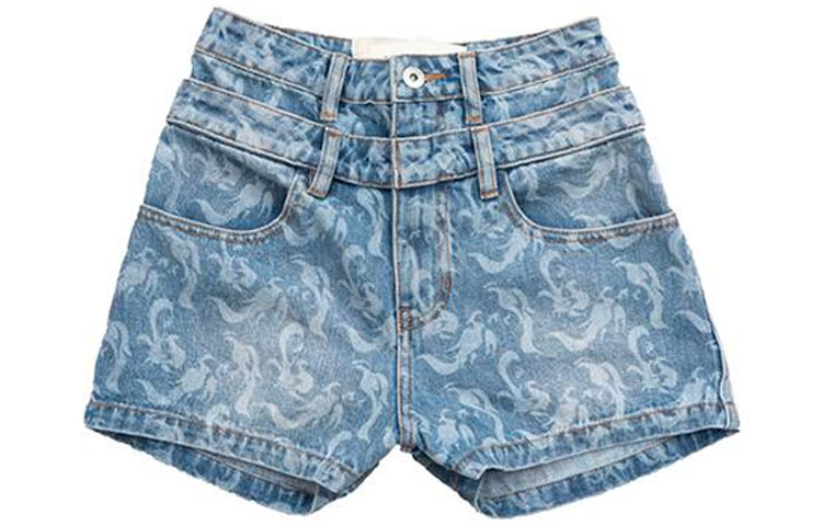 Feng Chen Wang Джинсовые шорты женские голубые
Feng Chen Wang Джинсовые шорты женские голубые