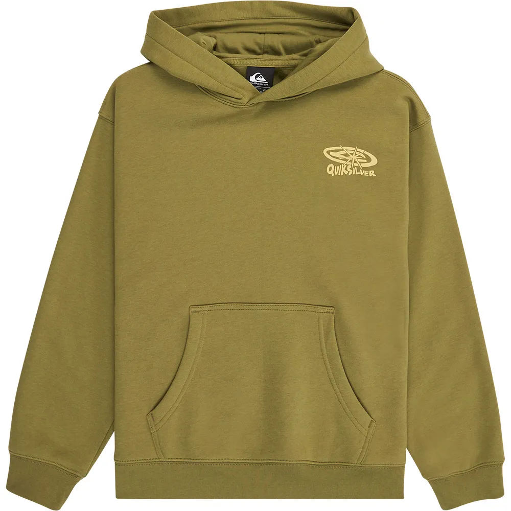 Худи Quiksilver Salt Water Graphic, зеленый 
Худи Quiksilver Salt Water Graphic, зеленый